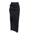 Vivienne Westwood Woman Midi Skirt Brown Size 0 Virgin Wool In Black