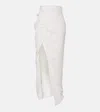 Vivienne Westwood Draped Maxi Skirt In White