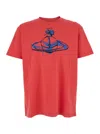 Vivienne Westwood Drawn Orb Classic T-shirt In Red