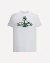 Vivienne Westwood Crew Neck Graphic Print Short Sleeves In White