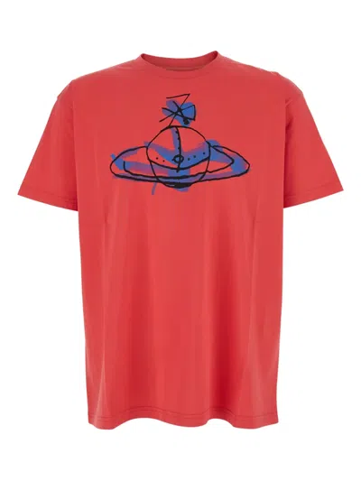 VIVIENNE WESTWOOD DRAWN ORB T-SHIRT