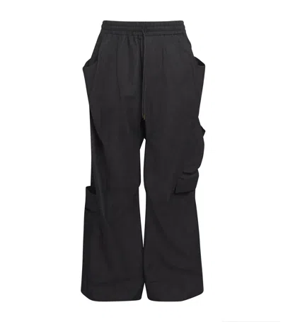 Vivienne Westwood Drawstring Cargo Trousers In Black