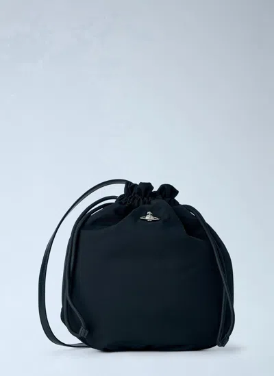 Vivienne Westwood Drawstring Pouch Set In Black