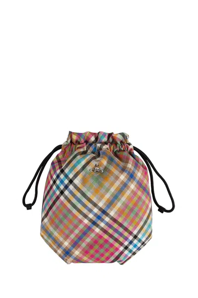 Vivienne Westwood Drawstring Pouch Set In Multi