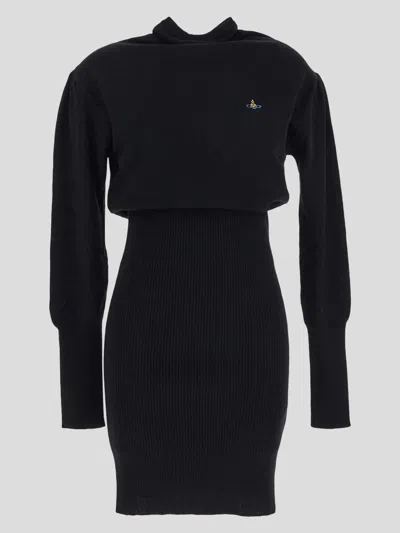 Vivienne Westwood Dress In Black
