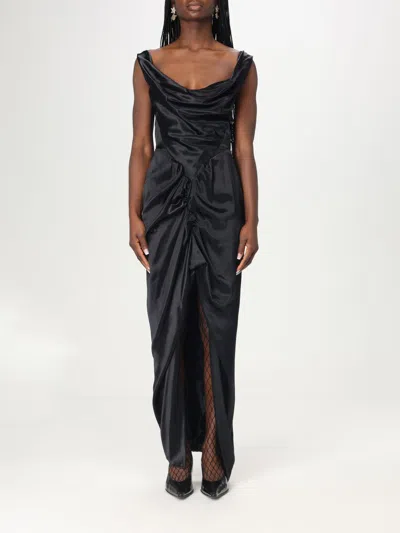 VIVIENNE WESTWOOD DRESS VIVIENNE WESTWOOD WOMAN COLOR BLACK,G55430002