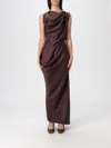 Vivienne Westwood Dress  Woman Color Brown In Brown