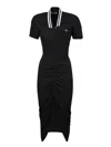 Vivienne Westwood Black Midi Pulling Dress In Black
