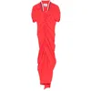 Vivienne Westwood Pulling Midi Dress In Red