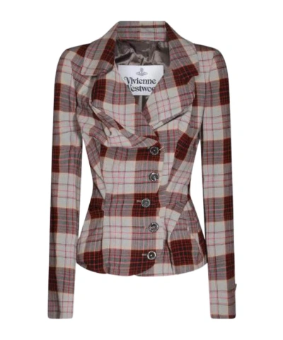 VIVIENNE WESTWOOD VIVIENNE WESTWOOD DRUNKEN TAILORED JACKET