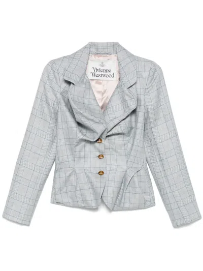 Vivienne Westwood Drunken Blazer In Grey