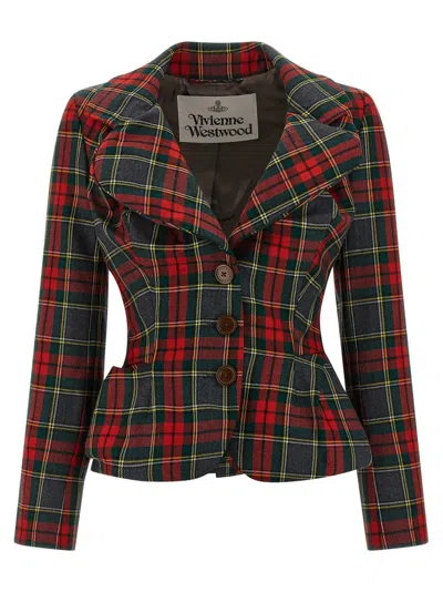 Vivienne Westwood 'drunken' Blazer In White