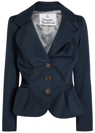 VIVIENNE WESTWOOD VIVIENNE WESTWOOD DRUNKEN DRAPED WOOL JACKET