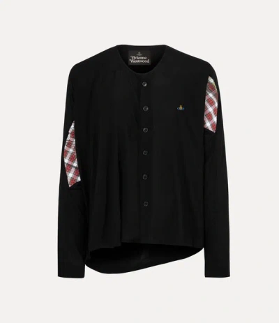 Vivienne Westwood Drunken Grandad Shirt Fetzen Black L Men