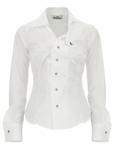 Vivienne Westwood Cotton Shirt In White