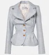 Vivienne Westwood Drunken Jacket Prince Of Wales 48 Women In Multicoloured