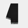 Vivienne Westwood Logo Scarf In Black