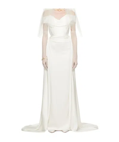 Vivienne Westwood Edith Long Dress In White