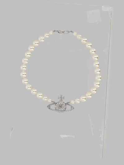 Vivienne Westwood Elegant Brass Necklace For Women In Gold