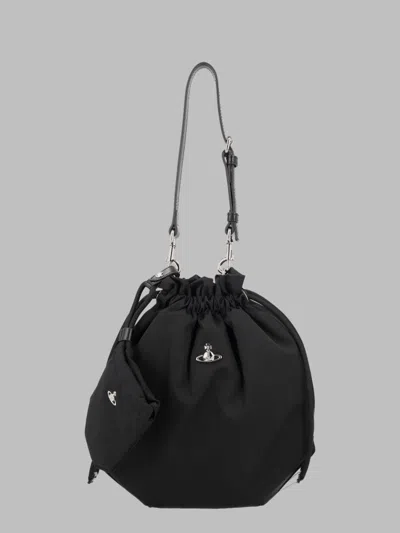 Vivienne Westwood Elegant Mini Shoulder Bag In Black