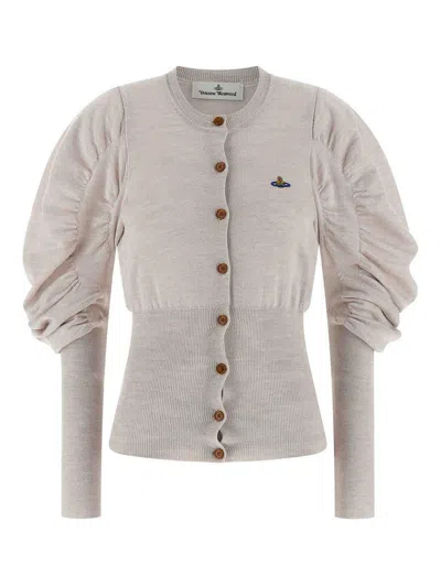 Vivienne Westwood Eli Cardigan In Neutral