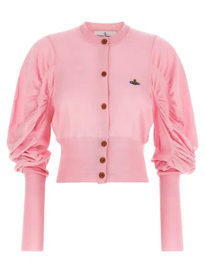 Vivienne Westwood Eli Cardigan In Pink