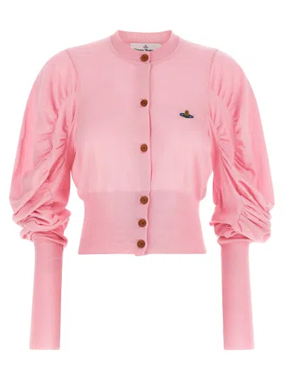 Vivienne Westwood Eli Cardigan In Pink