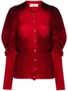 Vivienne Westwood Eli Cardigan In Red Wool In Red