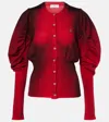 Vivienne Westwood Eli Cardigan In Red Wool In Rot