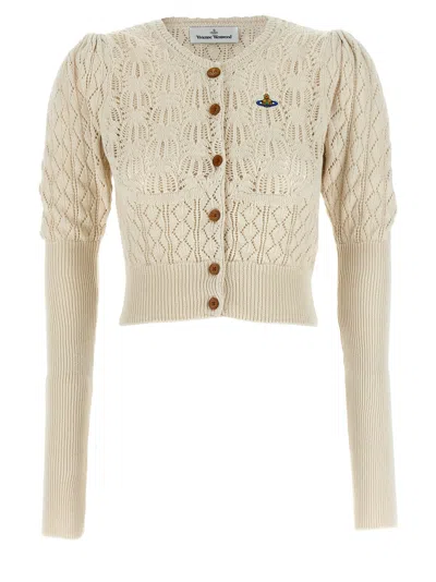 Vivienne Westwood 'ella' Cardigan In Neutral