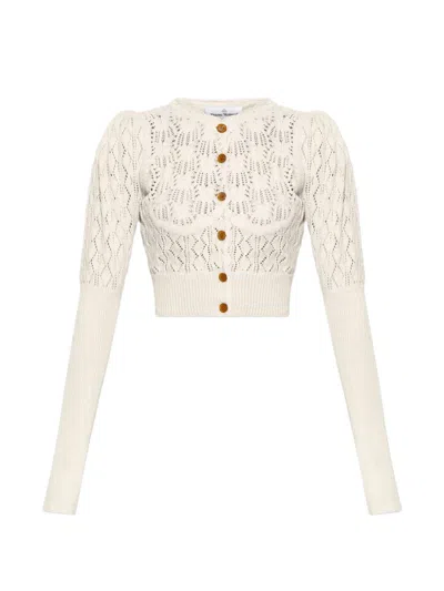 Vivienne Westwood Ella Cardigan In Metallic