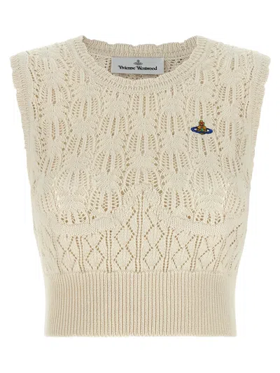 Vivienne Westwood Ella Tank Top In Gold
