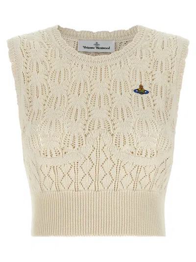 Vivienne Westwood Ella Tops Beige In Neutral