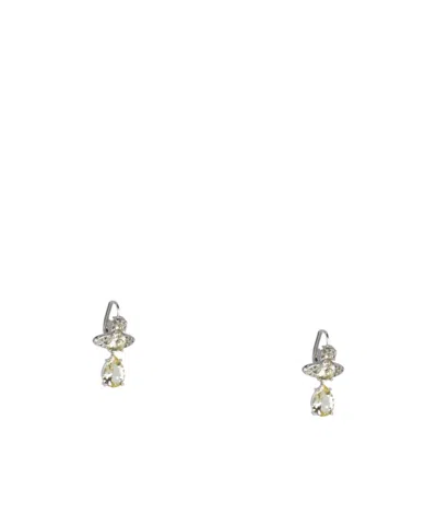 VIVIENNE WESTWOOD VIVIENNE WESTWOOD EMBELLISHED DROP EARRINGS