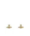 Vivienne Westwood Embellished Earrings In Yellow