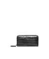 Vivienne Westwood Embossed Wallet In Black