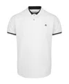 Vivienne Westwood Striped Tipping Polo Shirt With Short Sleeves In White