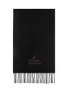 Vivienne Westwood Embroidered Scarf In Black