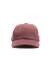 Vivienne Westwood Cotton Orb-embroidery Baseball Cap In Pink
