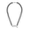 Vivienne Westwood Emilio Necklace In Black