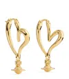 Vivienne Westwood Emily Drop Earrings In Gold