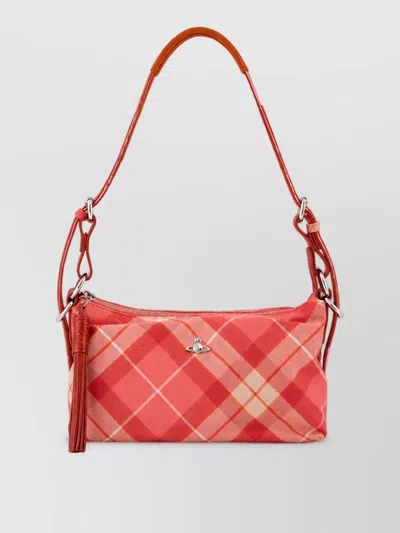Vivienne Westwood Emma Wool Clutch Bag In Blue