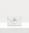 Vivienne Westwood Envelope Billfold Mini Croc-embossed White One Size Women In White