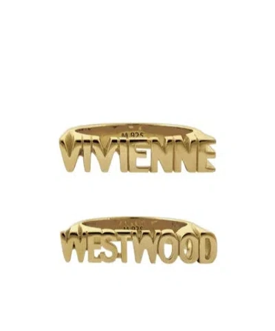 Vivienne Westwood Essex Ring In Gold