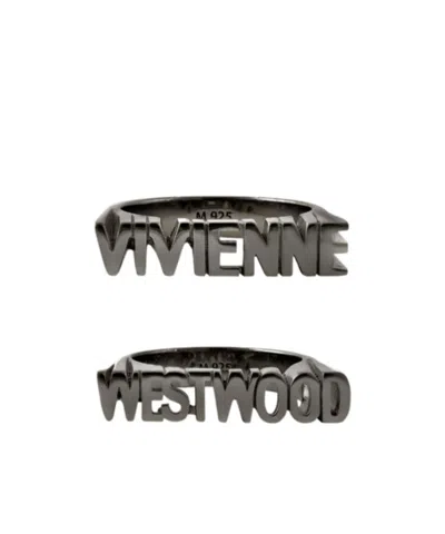 Vivienne Westwood Essex Ring In Neutral