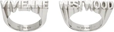 Vivienne Westwood Essex Ring Set In Nude