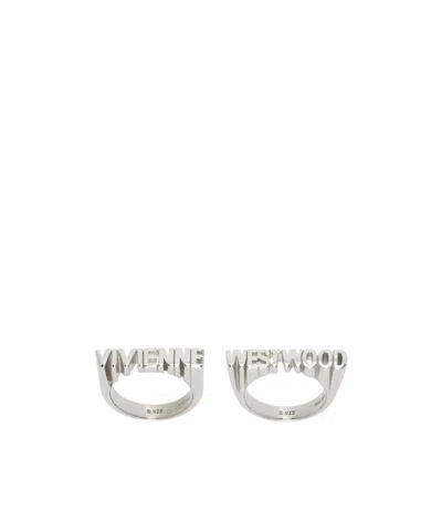 VIVIENNE WESTWOOD ESSEX RINGS SET