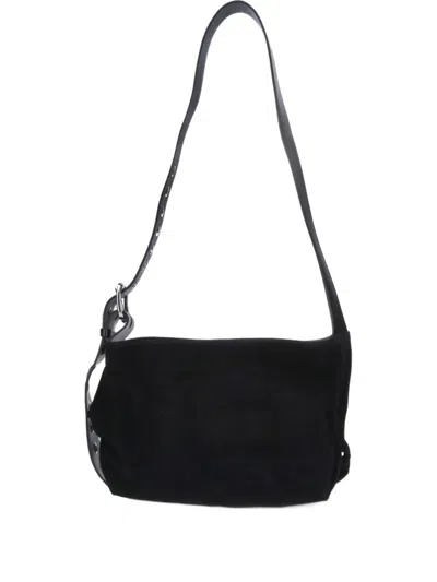 Vivienne Westwood Eyelet-strap Shoulder Bag In Black