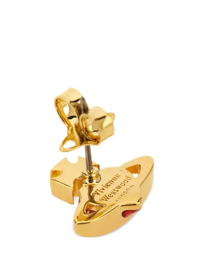 Vivienne Westwood Fabianna Bas Earrings In Gold