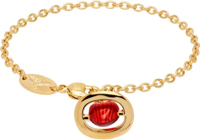 Vivienne Westwood Fabianna Bracelet In Gold